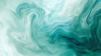 Obraz premium Abstract background of swirling blue and white paint.