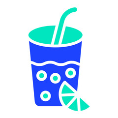 Lemonade Vector Icon Design Illustration