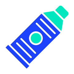 Paint Tube Vector Icon Design Illustration