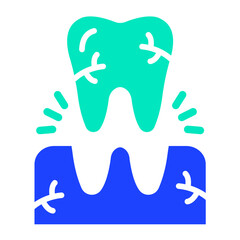 Tooth Extraction Vector Icon Design Illustration