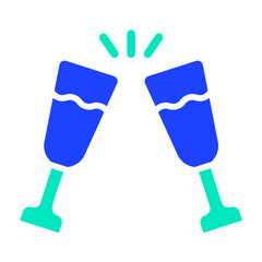 Alcoholic Drink Vector Icon Design Illustration