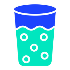 Glass Vector Icon Design Illustration