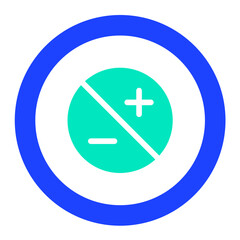 Black and white Vector Icon Design Illustration