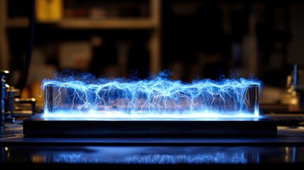 Electric discharge experiment