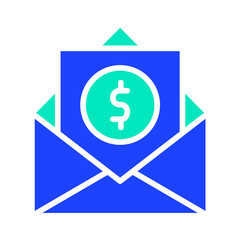 Dollar Vector Icon Design Illustration