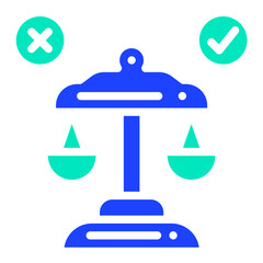 Ethics Vector Icon Design Illustration