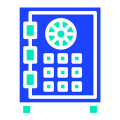 Safe Money Vector Icon Design Illustration