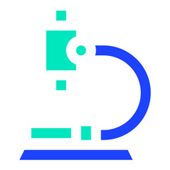 Fototapeta premium Microscope Vector Icon Design Illustration