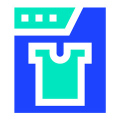 Cleaning service website Vector Icon Design Illustration