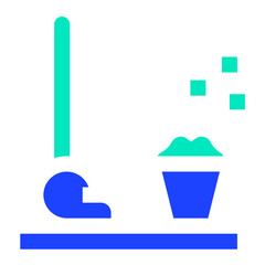 Floor cleaner Vector Icon Design Illustration