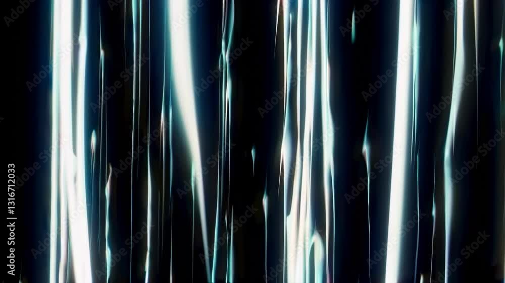 Poster abstract light streaks on black background, dynamic flow. futuristic motion concept