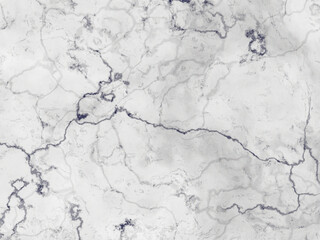 A clean white marble surface with fine gray veins.
