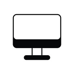 Monitor stock illustration
