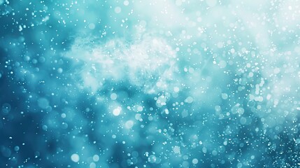 Obraz premium Ethereal Aqua Dreamscape, A Symphony of Light and Fluidity in Abstract Motion