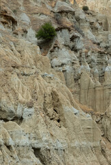 Fototapeta premium Geological formations and photographs of extinct volcanoes. landscape photos.