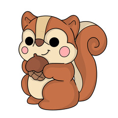 squirrel cartoon