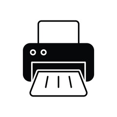 Printer stock illustration
