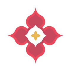 Elegant Islamic Ornament Vector with Arabic Geometric and Decorative Design-143