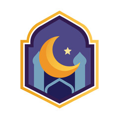 Elegant Islamic Ornament Vector with Arabic Geometric and Decorative Design-148
