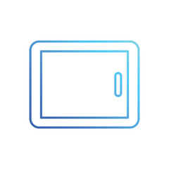 Tablet stock illustration