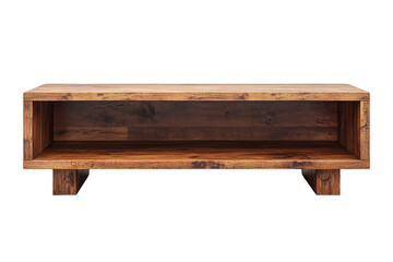 Fototapeta premium Charming rustic coffee table for cozy living spaces