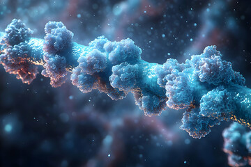 Complex Dna Structure Visualization