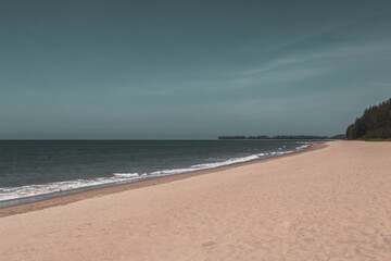 Tropical natural paradise Khuk Khak Beach Khao Lak Thailand.