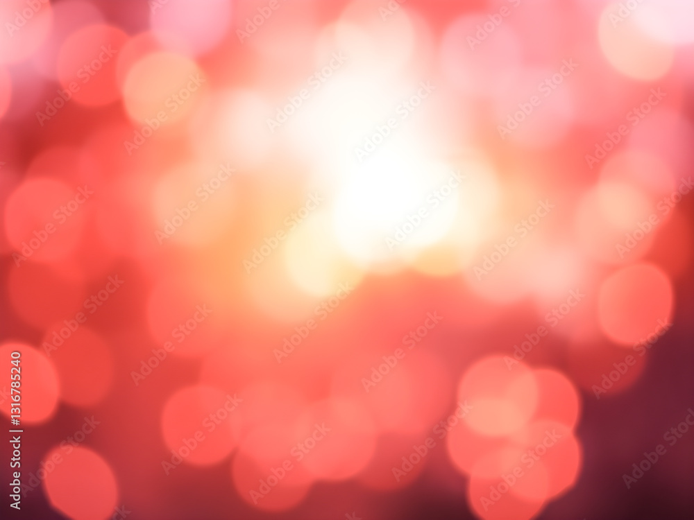 Aufkleber abstract circular bokeh background. soft light defocused spots.