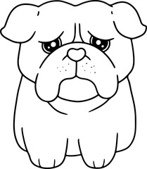 pug cartoon