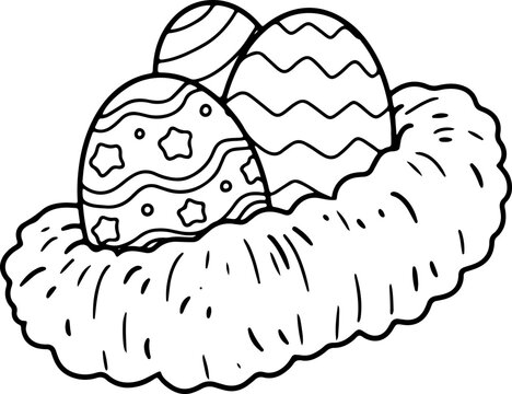 recommend clip art: easter egg doodle