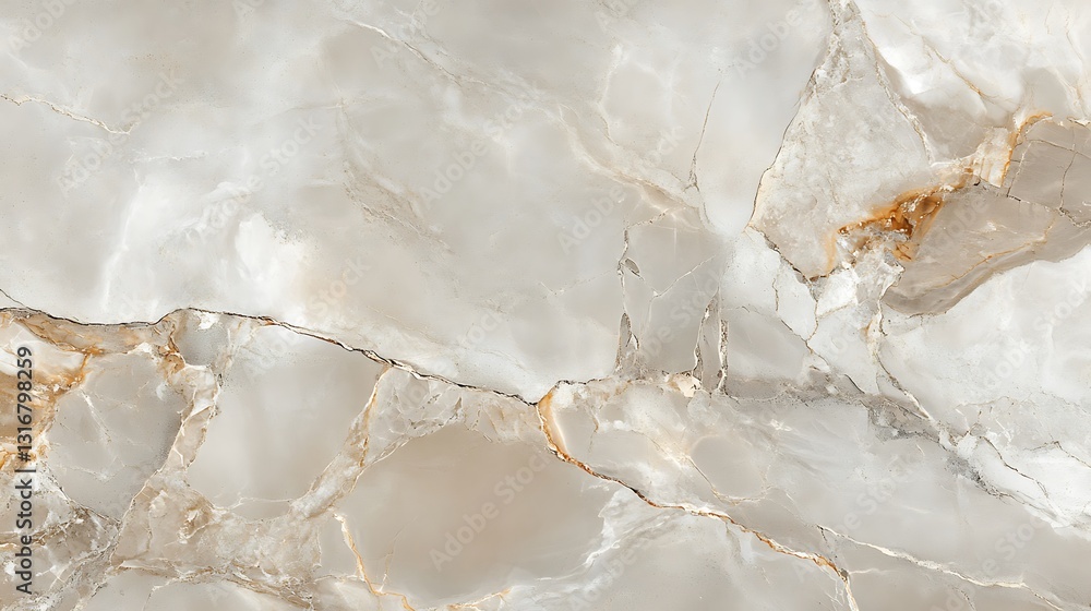 Poster a close-up view of a polished stone surface with natural patterns and colors.