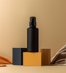 Background, mock up for placing products, experiment with including stone, wood, and nature-inspired textured accents to add subtle depth to mockups and layouts