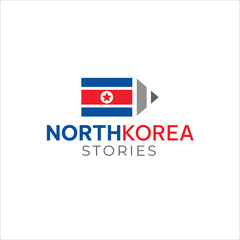 North Korea stationary company logo design