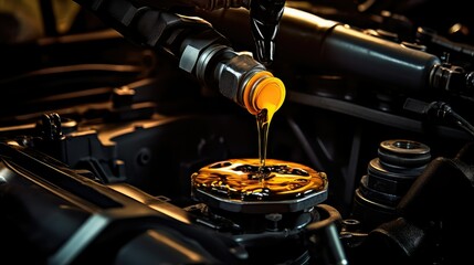 level car engine oil
