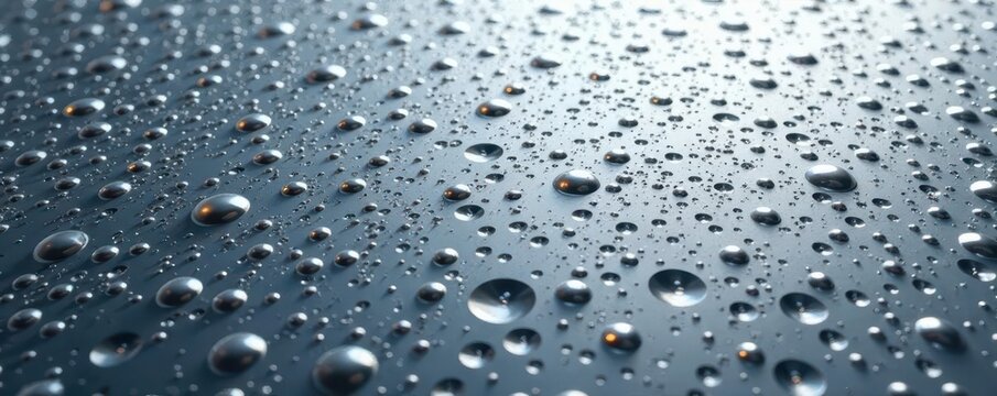 Close-up of silver-plated steel surface, texture detail, polished, brushed, plating