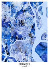 Guayaquil EcuadorCity Map
