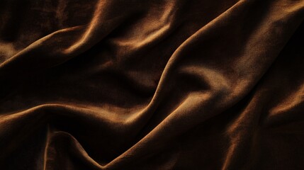 Obraz premium Professional Brown Velvet Texture with Lighting for Background and Design Purposes