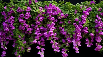 Fototapeta premium vine purple sweet pea