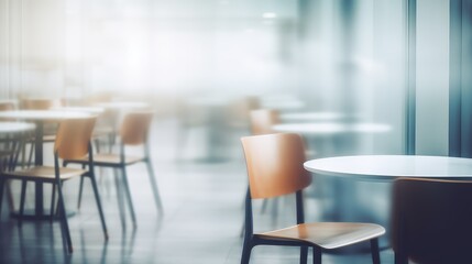 Fototapeta premium photograph blurred interior cafe