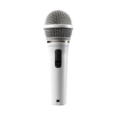 Concert Microphone Isolated On White Background