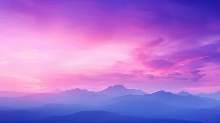 Fototapeten magenta purple ombre © PikePicture