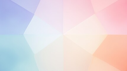 Obraz premium painting pentagon shape pastel