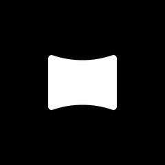 Concave Rectangle Icon
