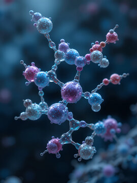 Cisplatin, anticancer drug, 3D molecule