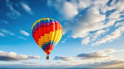 Fototapeta premium balloon light blue sky