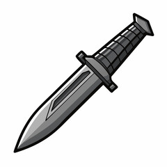 sword isolated on white