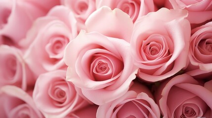 Obraz premium elegance blush pink roses
