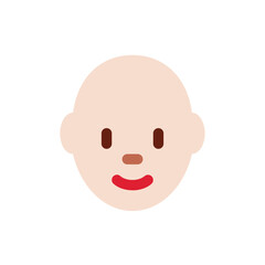 Bald Person Icon
