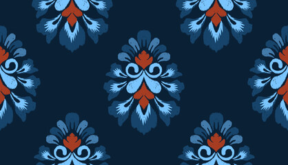 geometric ethnic vintage texture vector art design. textile fashion pattern line ikat seamless pattern and batik fabric texture asian background wallpaper geometry indian. Ethnic abstract ikat art .
