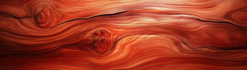 Obraz premium Abstract Wooden Texture with Rich Red and Brown Tones
